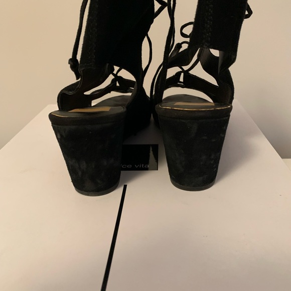 Gladiator wedge sandal, lace up - Picture 4 of 6